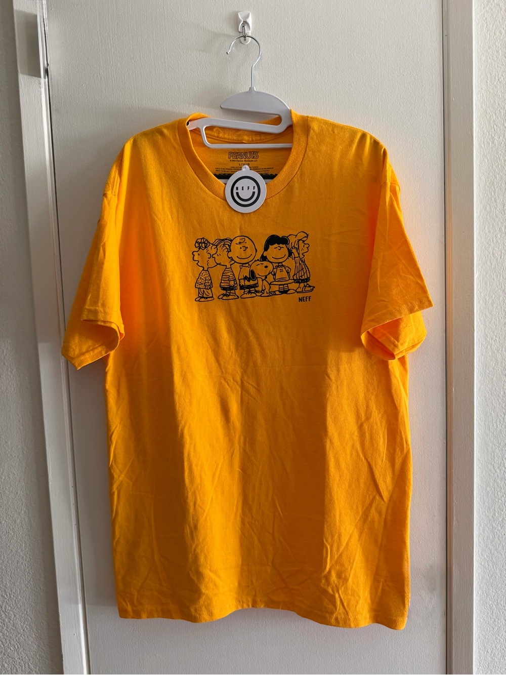Neff Yellow Peanuts Graphic Tee
